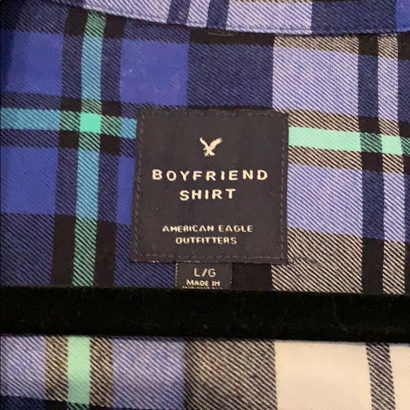 Boyfriend Fit Flannel - Picture 2 of 2